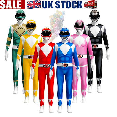 Power ranger adults jumpsuit - adults,