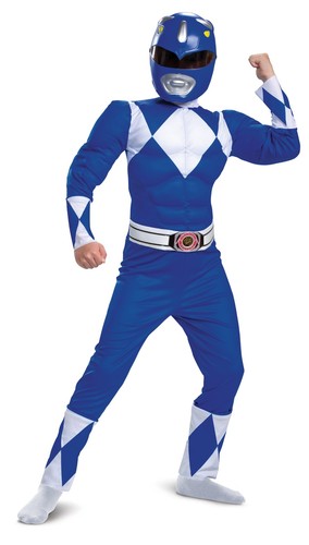 Kids deluxe blue power rangers - deluxe,